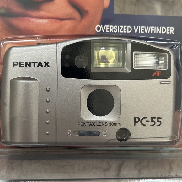 Pentax PC-55 35mm Film Camera 30mm Fixed Lens auto Rewind, New condition - Picture 4 of 12